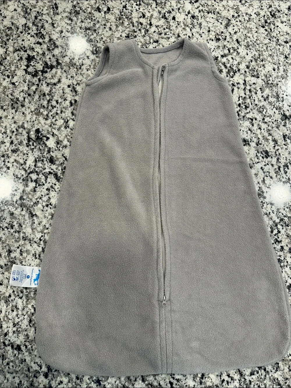 Bundle! Sweet Dolphin Baby Sleep Sack with Front Zipper -Fleece- Small- X-Large